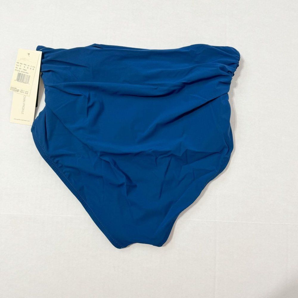 Profile By Gottex NWT Sz 16  Petrol Tutti Frutti High Waist Swim Bottom - Picture 8 of 10